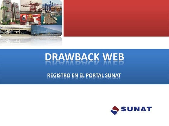 drawback web   sunat 