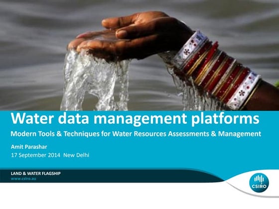 22 - CSIRO - Water Data Management-Sep-17