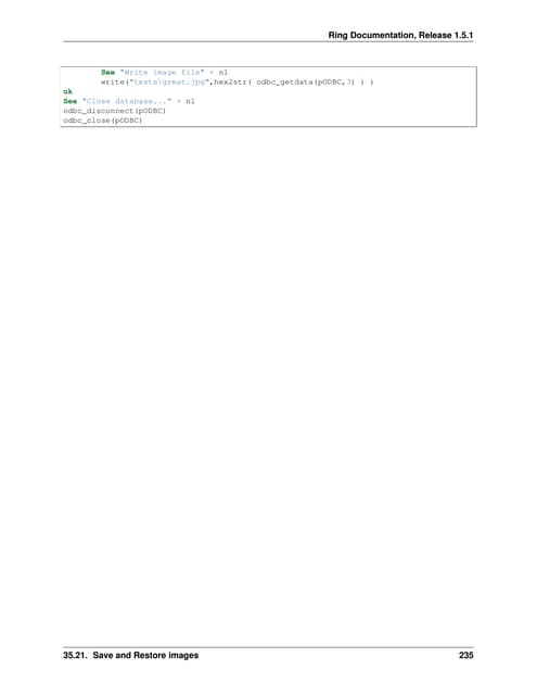 The Ring programming language version 1.5.1 book - Part 27 of 180
