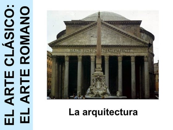 3. Arte romano arquitectura