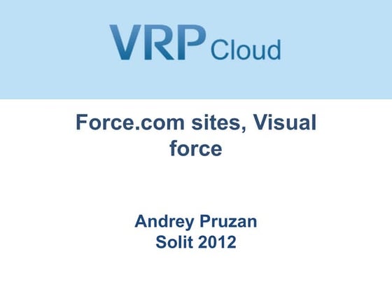 3.dev meetup2 visualforce_sites_a_pruzan