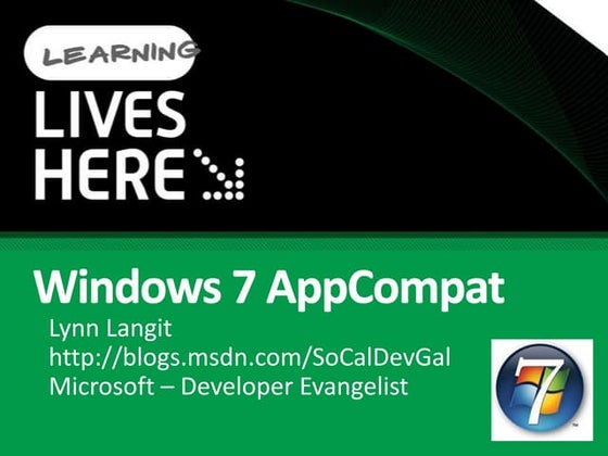 3 App Compat Win7