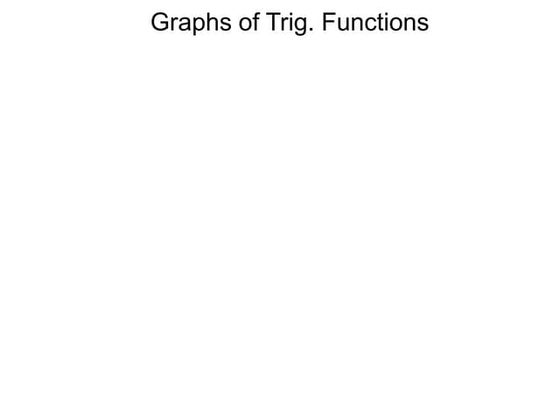 t5 graphs of trig functions and inverse trig functions