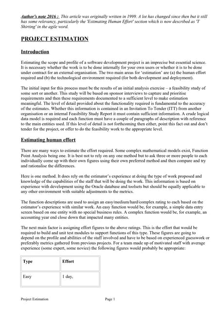 Basic-Project-Estimation-1999