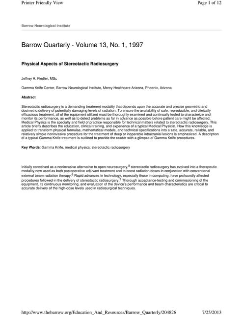 Barrow_Quarterly_1997_Physical_Aspects_of_Stx_Radiosurgery