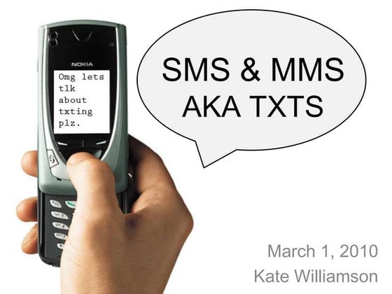 The Texting Phenomenon