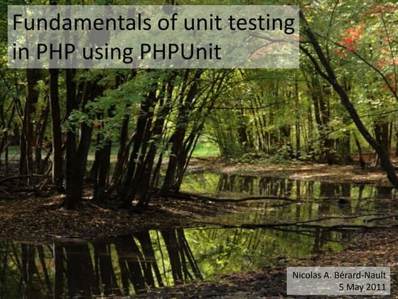 Unit Testing Presentation