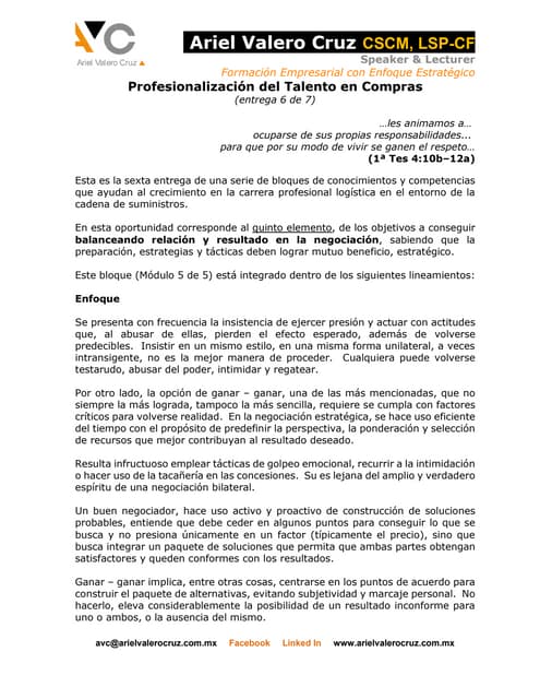Formación Profesional en Compras 6 de 7