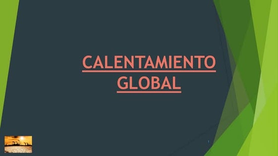 Calentamiento global