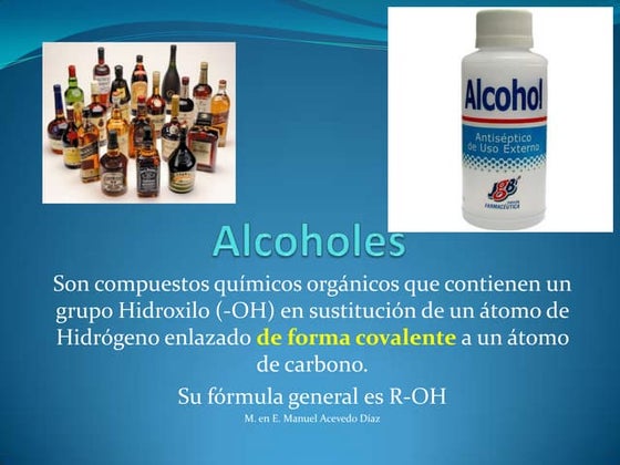 6. Alcoholes y Fenoles