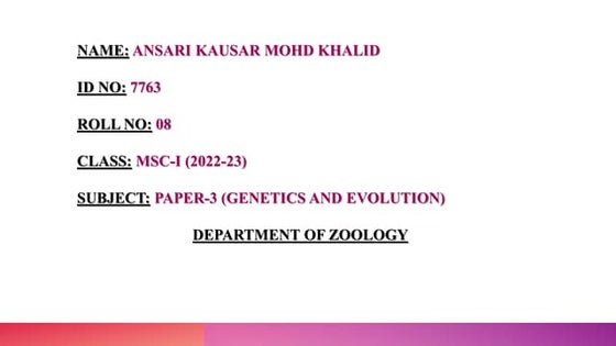 HUMAN EVOLUTION