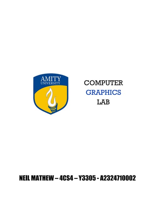 Computer Graphics Lab