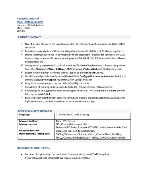 Resume
