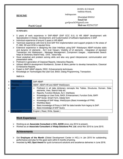 Prachi Goel_SAP Technical_Consultant