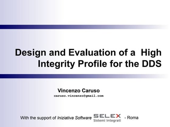 Real Time Java DDS