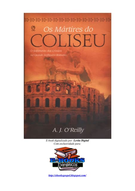 A. j. o'reilly   os mártires do coliseu