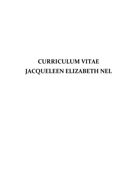 JACKIE CV new