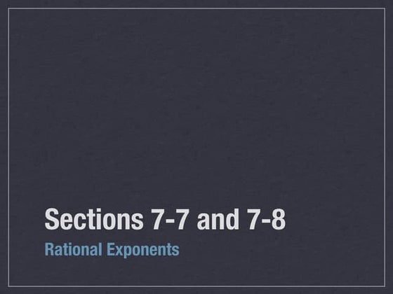 AA Section 7-7/7-8