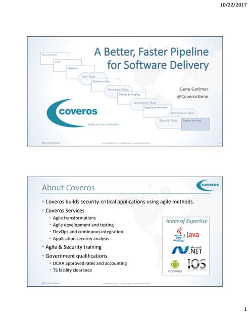A Better, Faster Pipeline for Software Delivery
