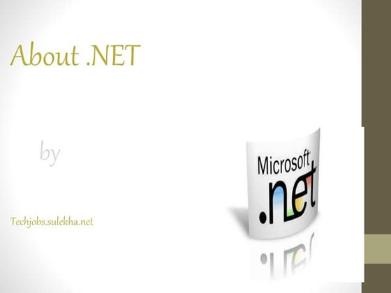 About .net 
