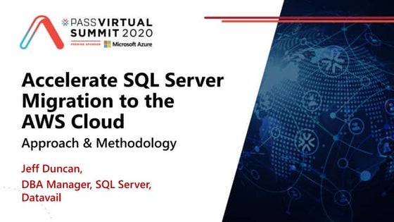 Accelerate SQL Server Migration to the AWS Cloud 