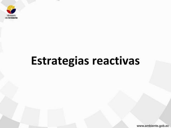 Acciones reactivas