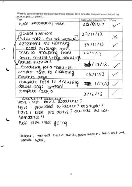 Action plan