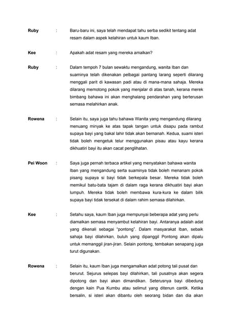 Adat resam-kelahiran-kaum-iban