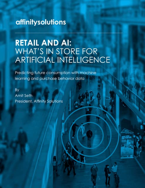 Affinity Solutions - White Paper - AI in Retail Marketing