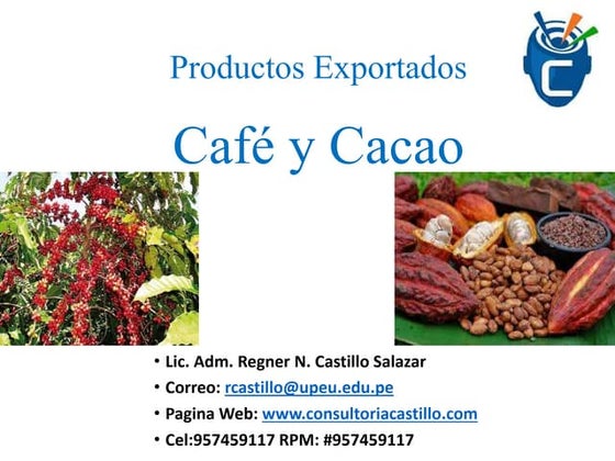Agroexportación de cafe y cacao