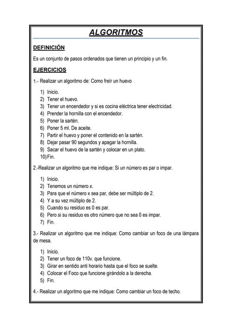 Algoritmos