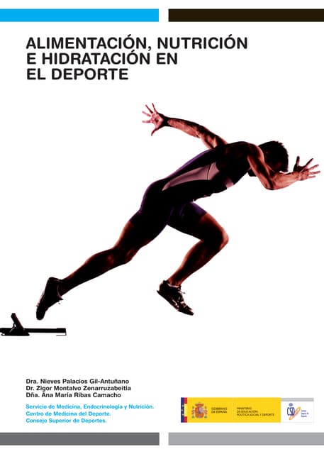 Alimentacion y nutricion para deportistas