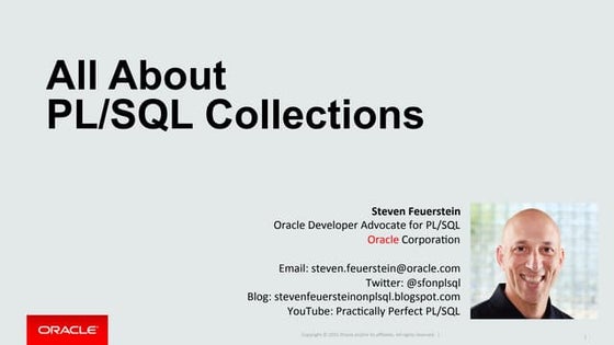 All About PL/SQL Collections