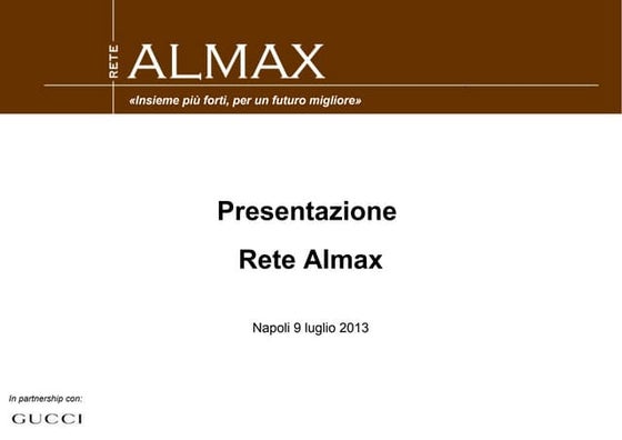 Massimiliano Guerrini, Rete Almax filiera della pelle Gucci