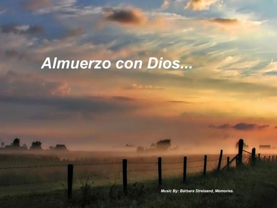 Almuerzo con dios