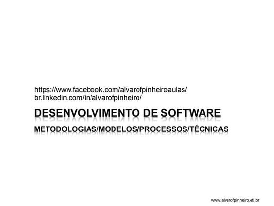 Metodologias de Desenvolvimento de Software