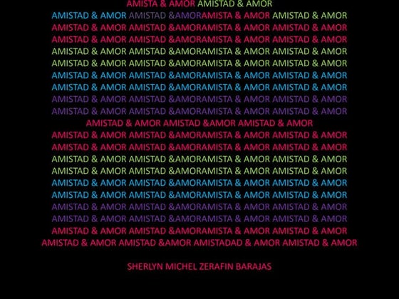 Amistad & amor