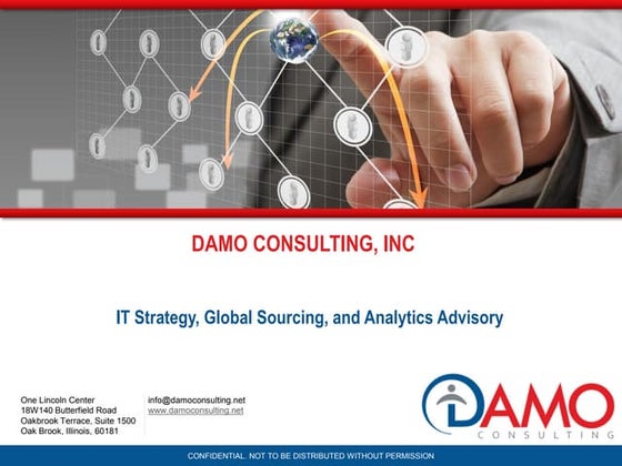 Analytics, IT strategy and Global Sourcing for Healthcare Enterprises