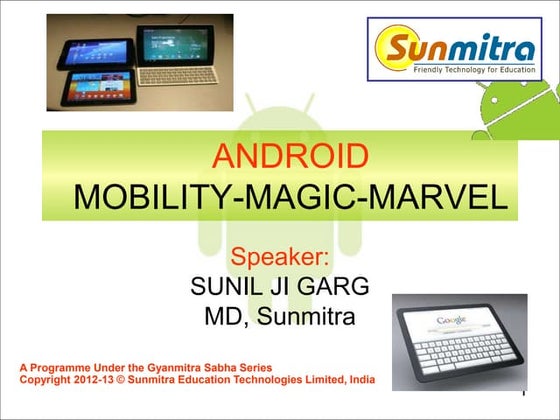 Android Fundamentals, Architecture and Versions