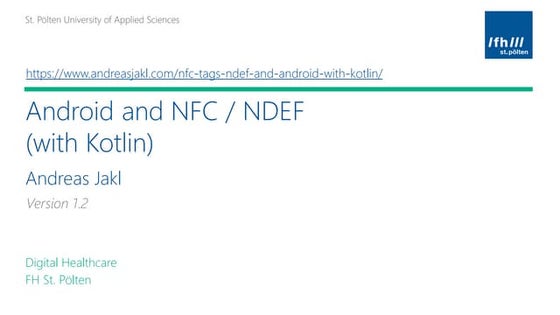 Android and NFC / NDEF (with Kotlin)