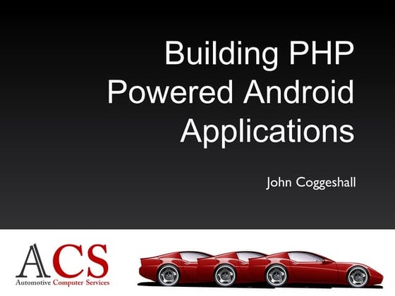Building PHP Powered Android Applications