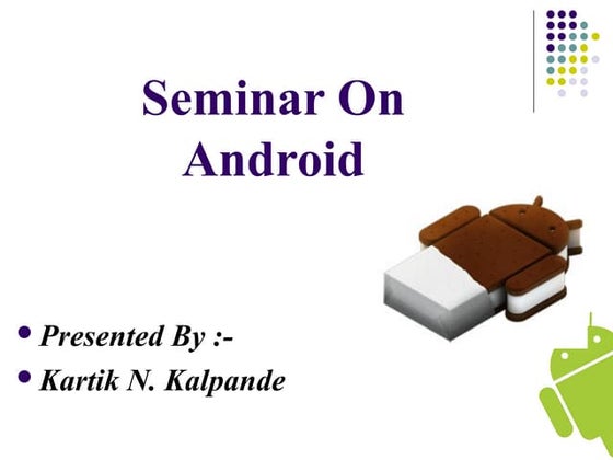 Android architecture