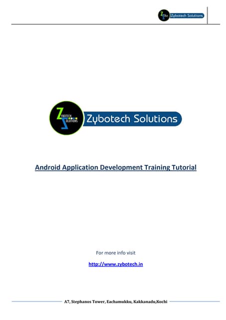 Android database tutorial