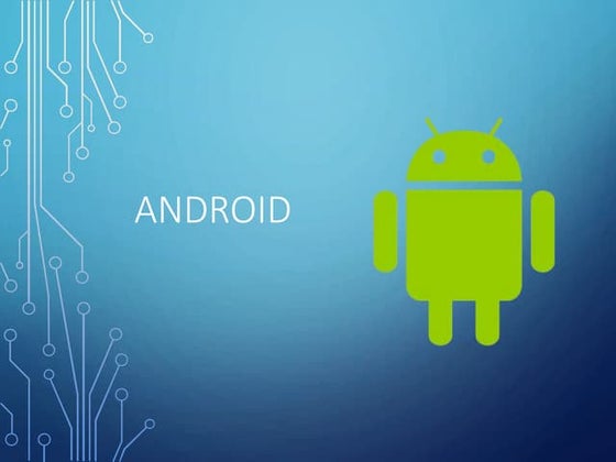 Introduction to Android ppt