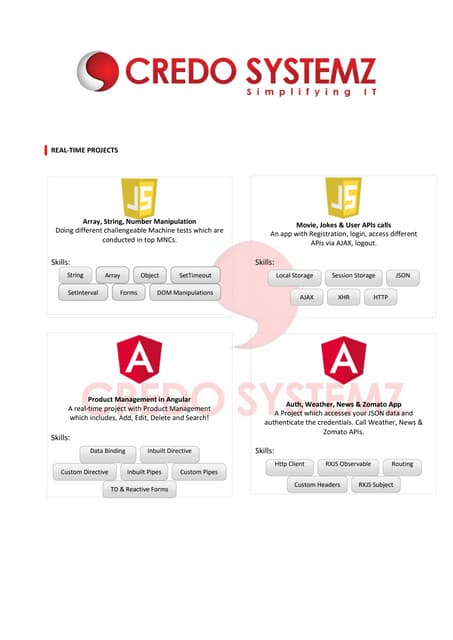 Angular training-course-syllabus