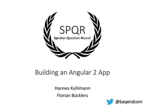Angular 2 at solutions.hamburg