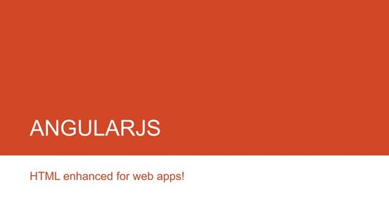 Introduction to Angularjs