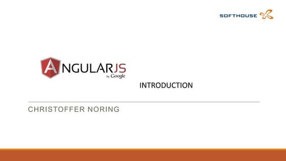 AngularJS intro