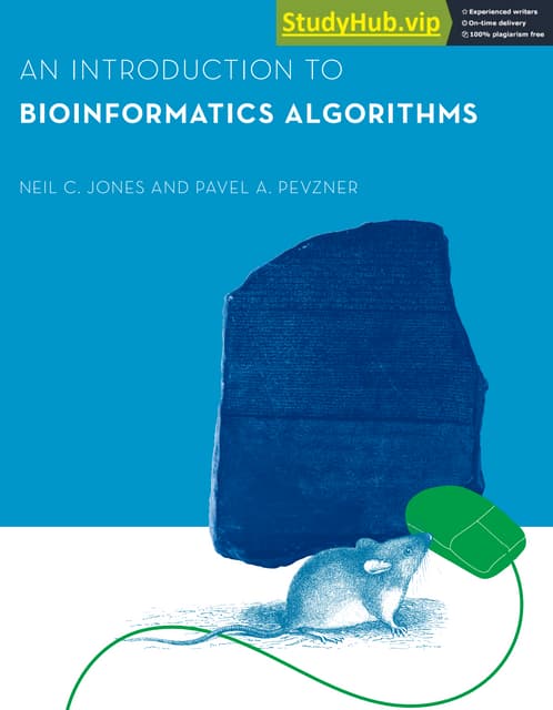 An Introduction To Bioinformatics Algorithms