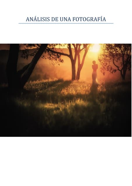 Análisis de una fotografía